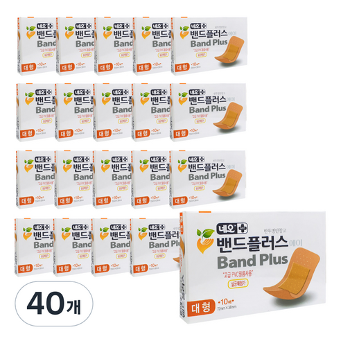 네오밴드플러스 에이 반창고, 10개입, 40개