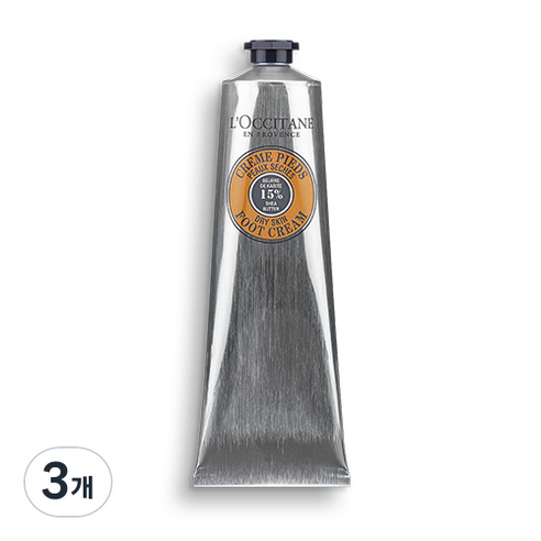 록시땅 시어 버터 풋 크림 150ml, 1개입, 3개