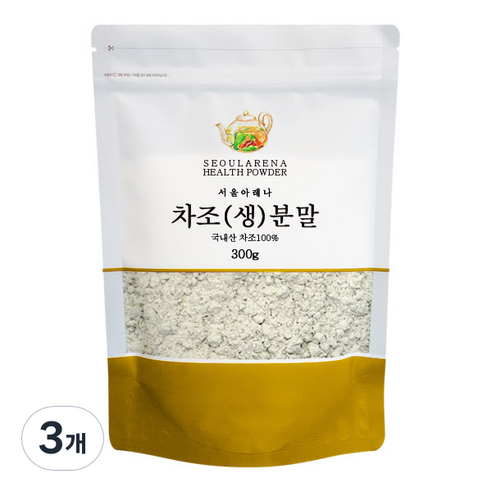 서울아레나 차조 생 분말 국내산, 300g, 3개