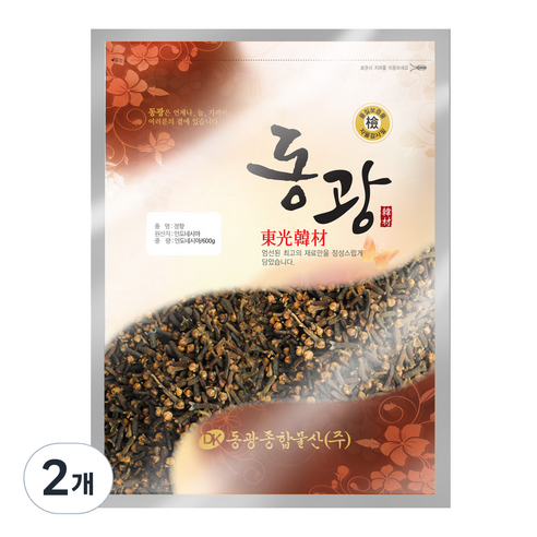 동광 정향 인도네시아산, 600g, 2개