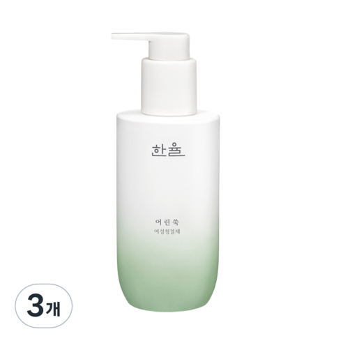 한율 어린쑥 여성청결제, 200ml, 3개