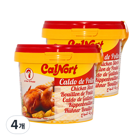 칼노트 치킨 스톡 조미료, 250g, 4개