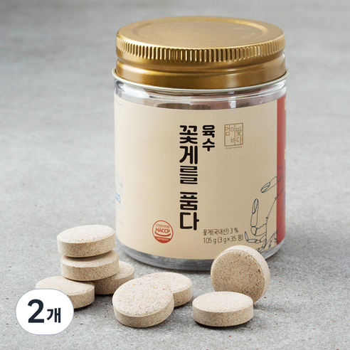 육수 꽃게를 품다 35알, 105g, 2개