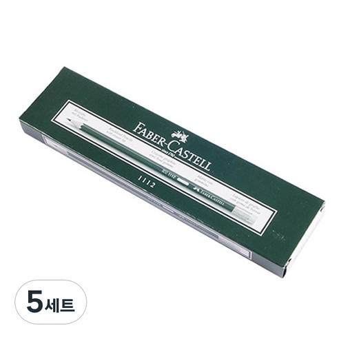 파버카스텔 블랙파버 지우개 연필 B, 검정색, 60개