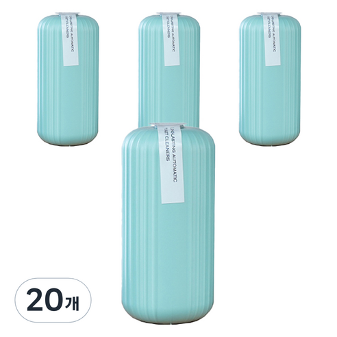 가쯔 오래쓰는 변기클리너 자동 변기세정제, 260g, 20개