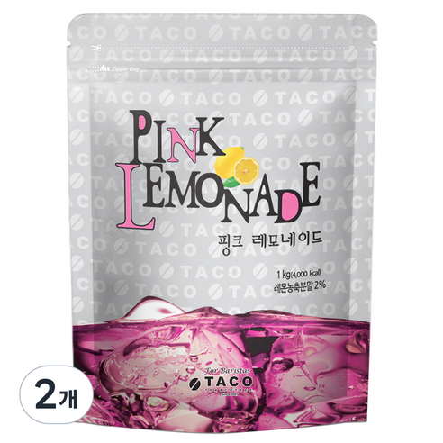 타코 핑크레모네이드, 1kg, 2개