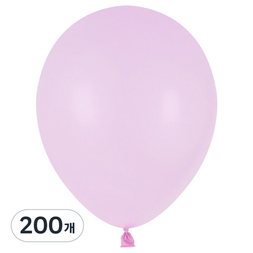 파티팡 마카롱풍선 라운드 30cm, 라이트라벤더, 200개