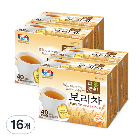 다농원 보리차 40p, 60g, 16개입