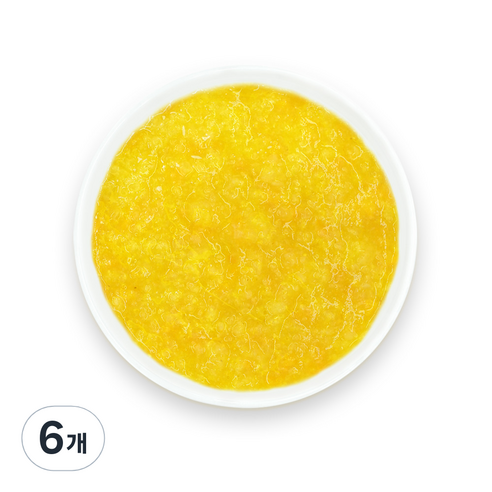 짱죽 유아용 실온 이유식 중기1, 160g, 6개, 단호박오트밀죽