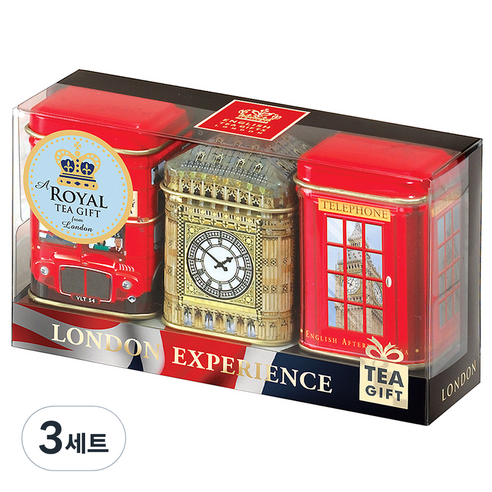 아마드티 런던 익스피리언스 티 세트, 25g, 3세트