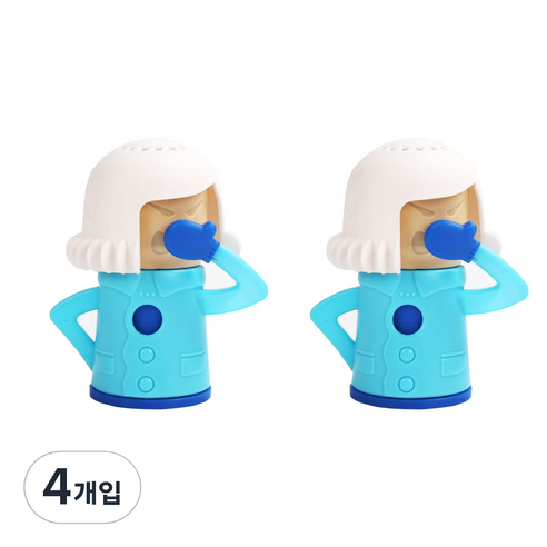 리빙듀오 악취제로 냉장고 탈취제 케이스 본품, 100g, 4개입