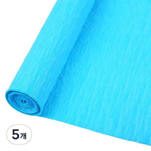 마다꾸미 주름지 구김지 49 티파니블루 50 x 250 cm, 5개, 1색