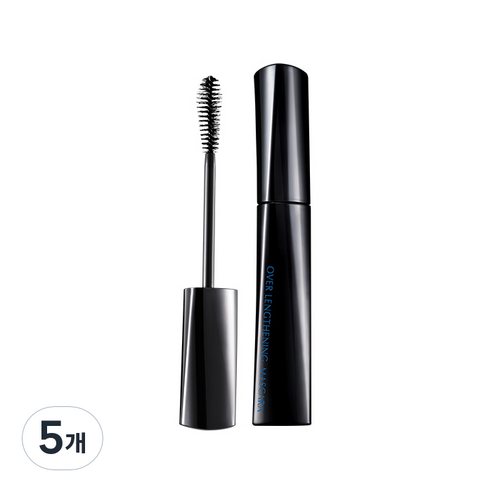 미샤 오버 렝스닝 마스카라 10g, 웨이브래쉬, 5개