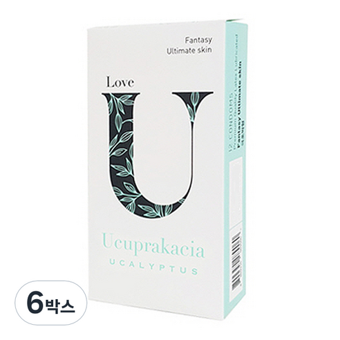 유추프라카치아 콘돔, 12개입, 6개