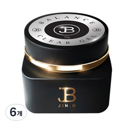진비 아이비 티아라 밸런스 클리어젤, 6개, 25g