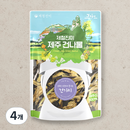 제철진미 응축된 감칠맛과 쫄김함 제주산 건가지, 4개, 50g