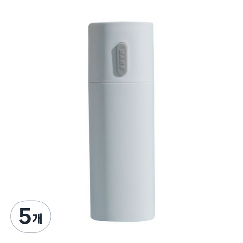 뉴엔에스 휴대용 치약칫솔케이스, 화이트, 5개