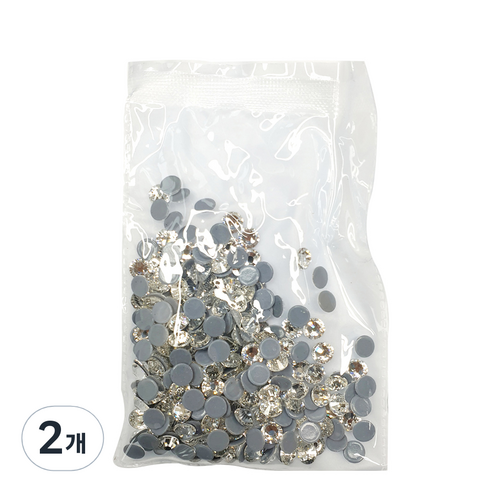 비즈라이프 MC컷 핫픽스 큐빅 크리스탈 ss30 6.2-6.4mm 288p, ss30/6.2-6.4mm, 576개