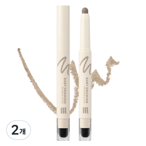 머지 이지 드로잉 쉐딩 스틱 1.3g, DS2 쿨 드로잉, 2개