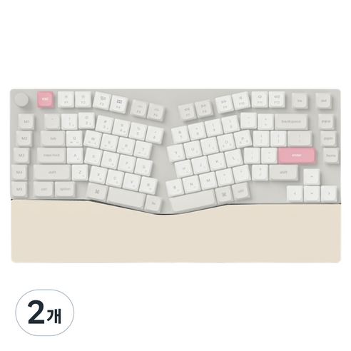 키크론 실리콘 팜레스트 K15 / K15Pro / K15Max PR79, 2개, RETRO PASTEL