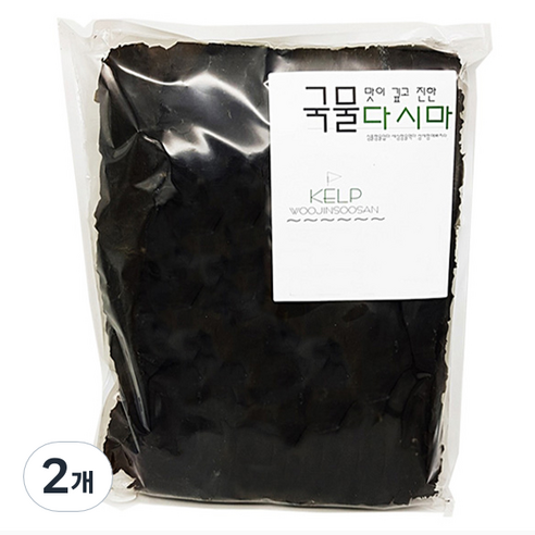 국물 맛이 깊고 진한 건다시마, 100g, 2개