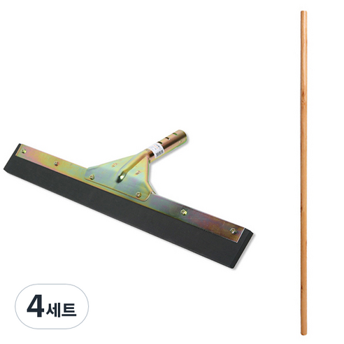 크린메이트 목봉 물기제거기 + 탄탄스펀지, 4세트
