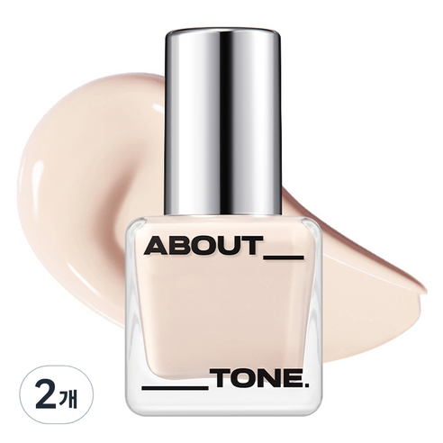 어바웃톤 스킨 레이어 핏 파운데이션 30ml, 웜라이트, 2개