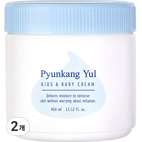 편강율 키즈 앤 베이비 크림 스위트허브, 400ml, 2개