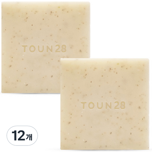 톤28 고체형 주방 설거지바 S26 오곡 + 쌀, 100g, 12개