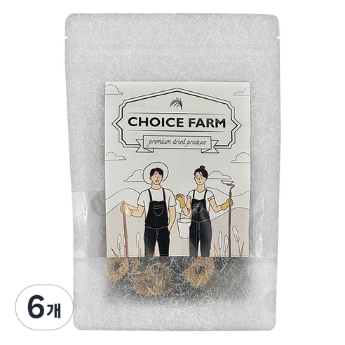 초이스팜 건대추칩, 60g, 6개