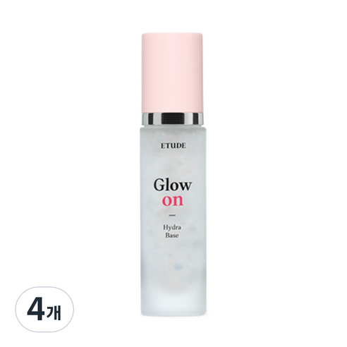 에뛰드 글로우 온베이스 메이크업 베이스 30ml, 하이드라, 4개