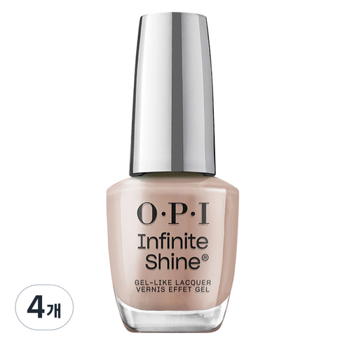 오피아이 인피니트 샤인 젤 라이크 매니큐어, ISL 29 IT NEVER ENDS, 15ml, 4개