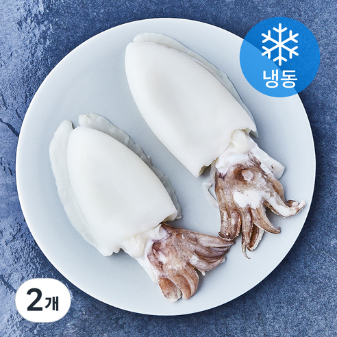 손질통 갑오징어 2미 (냉동), 2개, 450g