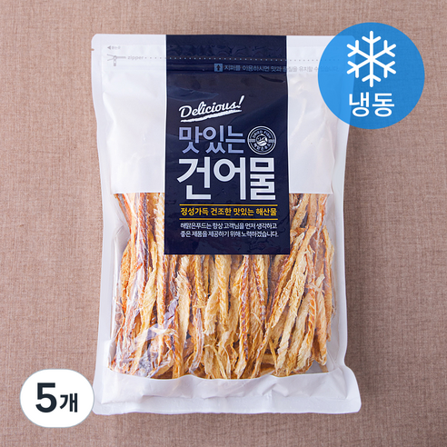 해맑은푸드 북어채 (냉동), 150g, 5개