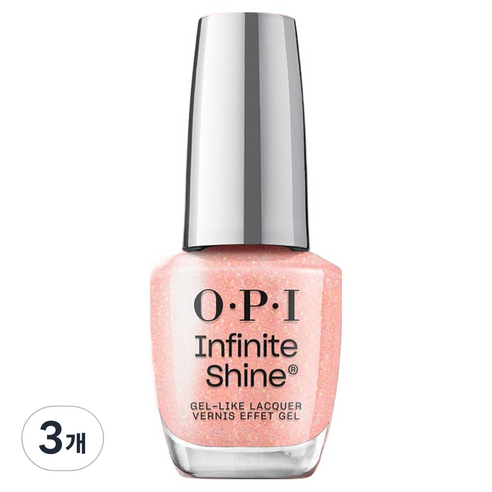 OPI 인피니트샤인 Gel Like 매니큐어 ISL 163, SUZIS PEDICURE THRONE, 15ml, 3개