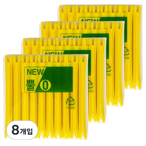 삼화미공 헤어 뿔롯드 미용실 펌전용 0호, 8개