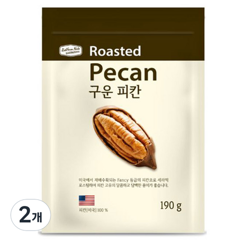 리치팜 구운 피칸 190g, 2개