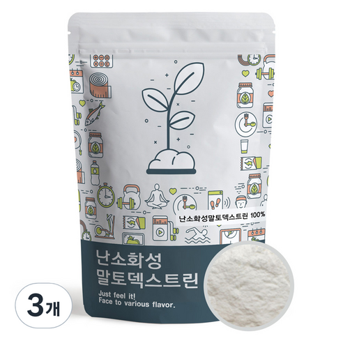 푸른빈 화이바솔 2 난소화성 말토덱스트린 분말, 500g, 3개