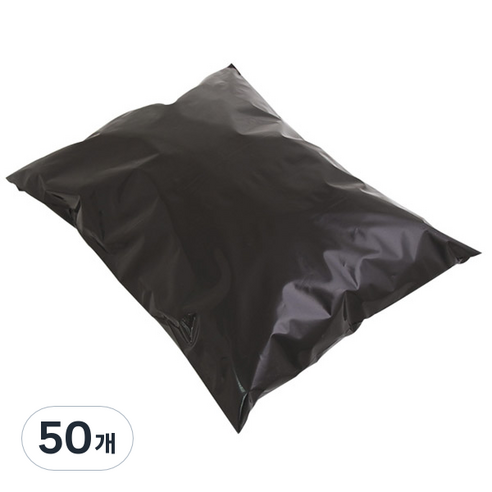 봄91 LDPE 택배봉투 블랙, 50개