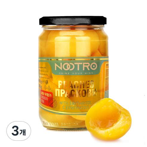 누트로 저당 저칼로리 스테비아 황도, 690g, 3개