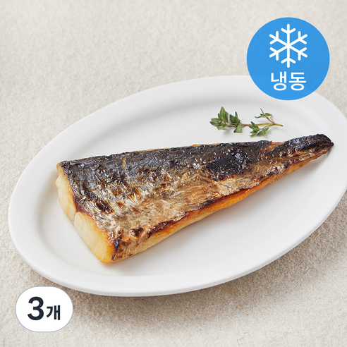 the맛있는 화덕에 바로 구운 불맛 삼치구이 (냉동), 3개, 90g