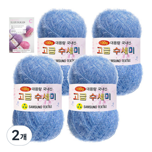 야나 대용량 수세미 100g x 4p + C 인쇄도안 8종 세트, 110 소라, 2개