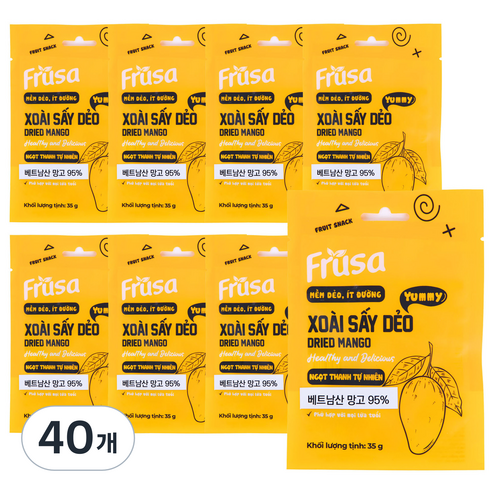 Frusa 푸루사 건망고, 35g, 40개