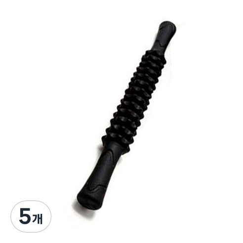 에어서핑 13절 롤마사지바, 블랙, 5개