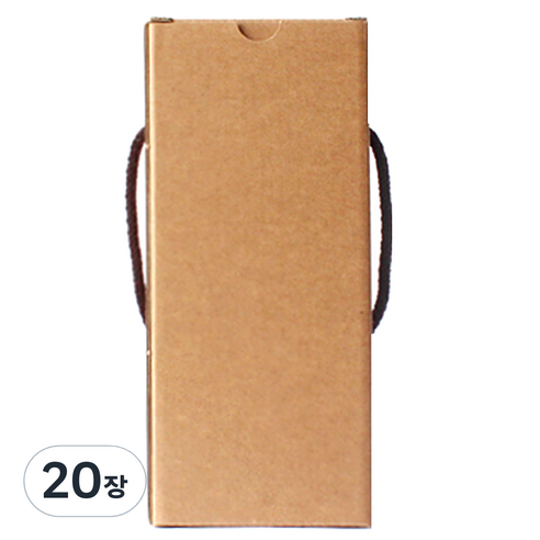 병도매닷컴 850ml 페트병 포장 무지박스, P850-1C, 20개