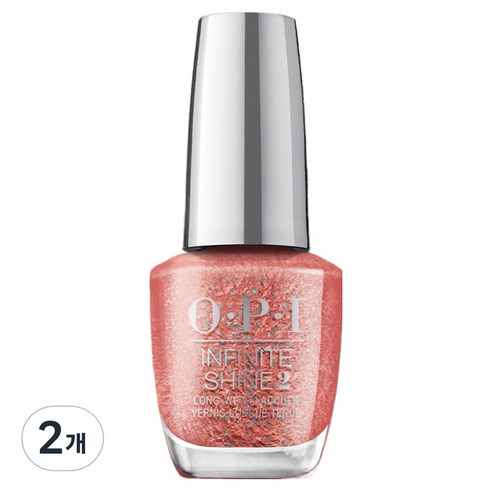 오피아이 인피니트샤인 젤라이크 매니큐어, Its a Wonderful Spice(ISL HRQ23), 15ml, 2개