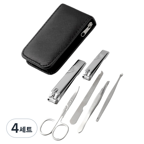 메툴리 장인 메이드 절삭력 손톱깎이 6종 세트, 4세트
