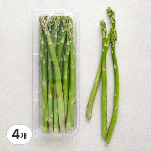 국내산 아스파라거스, 150g, 4개