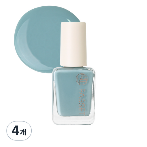 파셋 셀럽 네일컬러 폴리쉬 매니큐어 7ml, 37 민트소다, 4개