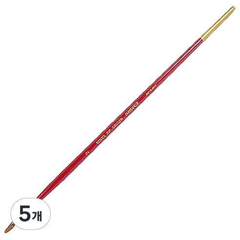 바바라 나이론모 유화 아크릴붓 20F, 2호, 5개